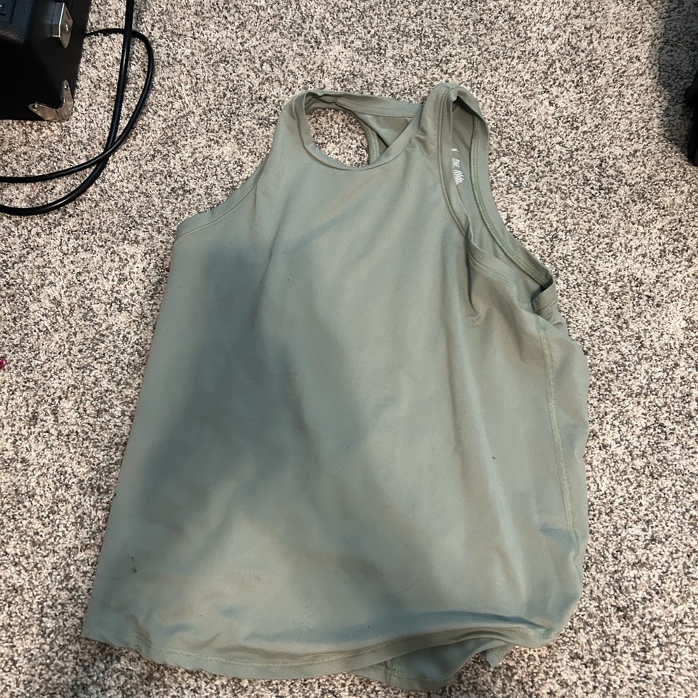 all in motion (target athletic brand) green tank